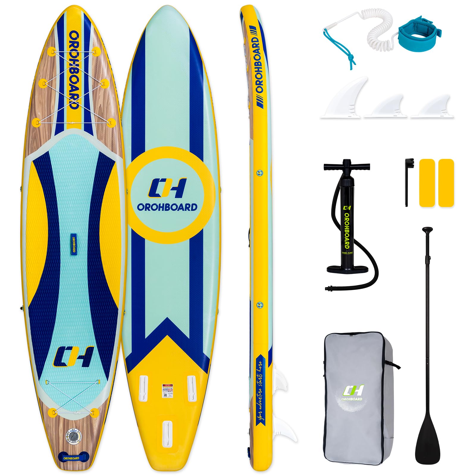 Amazon.com : OROHBOARD 11'6 Inflatable Stand Up Paddle Boards